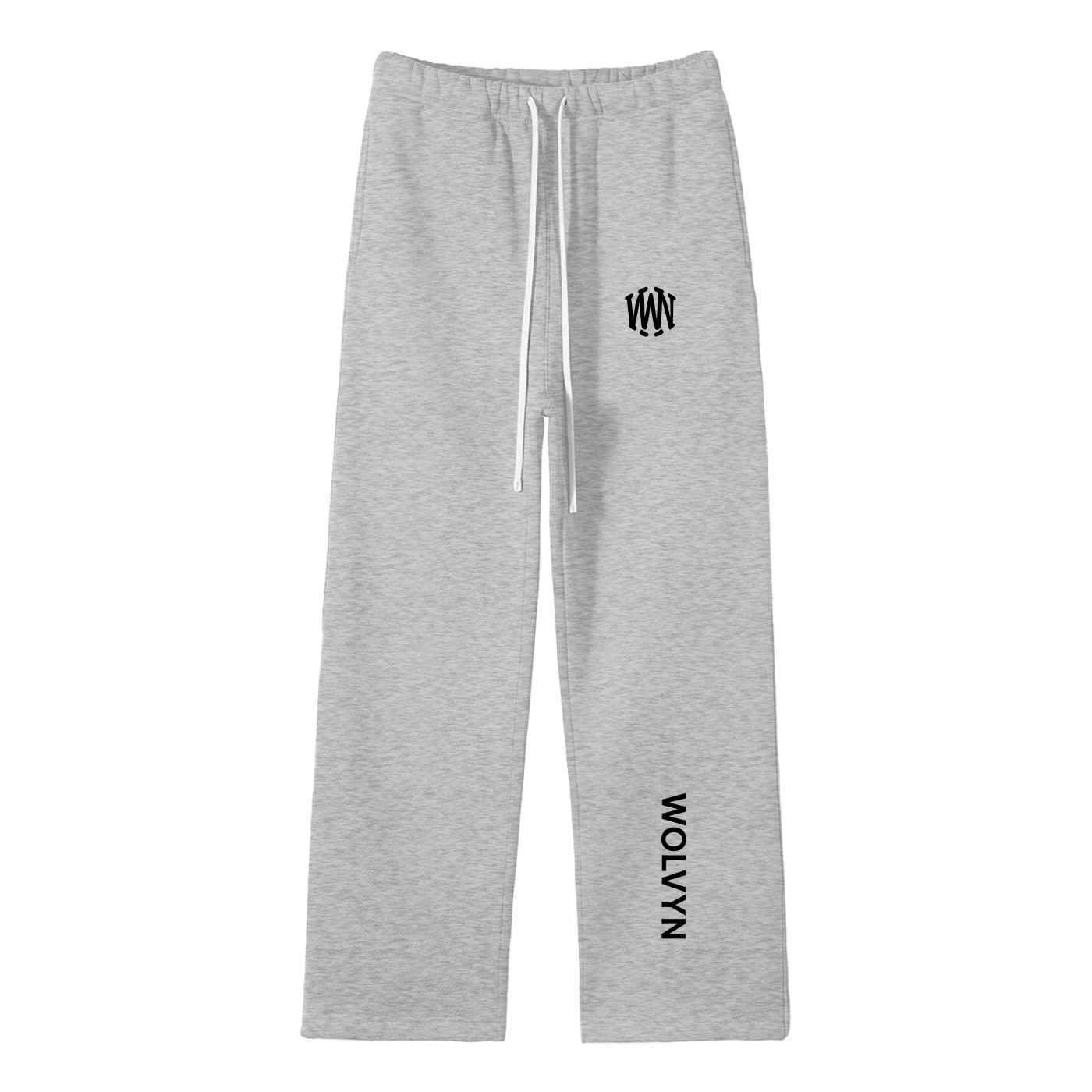 Wolvyn Unisex Solid Color Fleece Straight Leg Pants - Wolvyn Apparel
