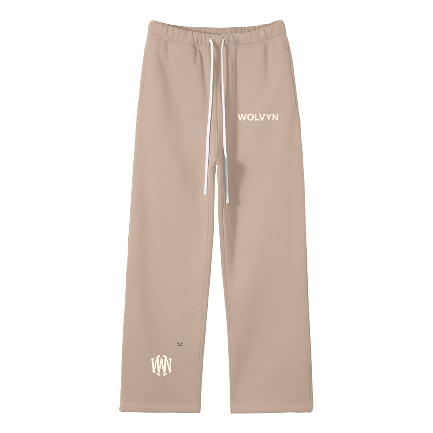 Wolvyn Unisex Solid Color Fleece Straight Leg Pants - Wolvyn Apparel