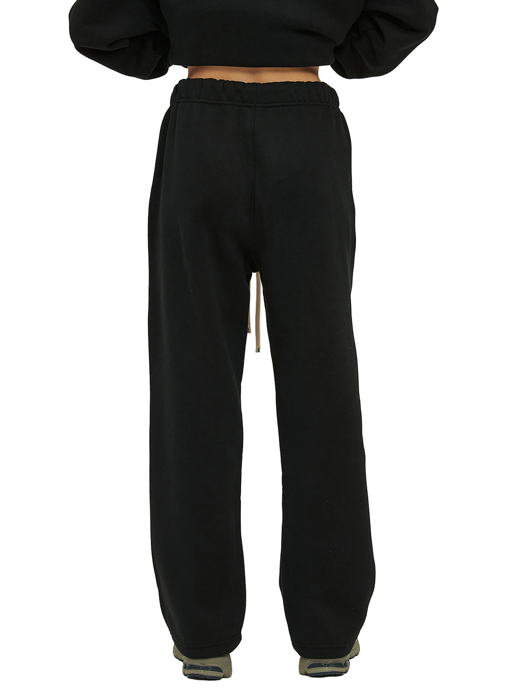 Wolvyn Unisex Solid Color Fleece Straight Leg Pants - Wolvyn Apparel