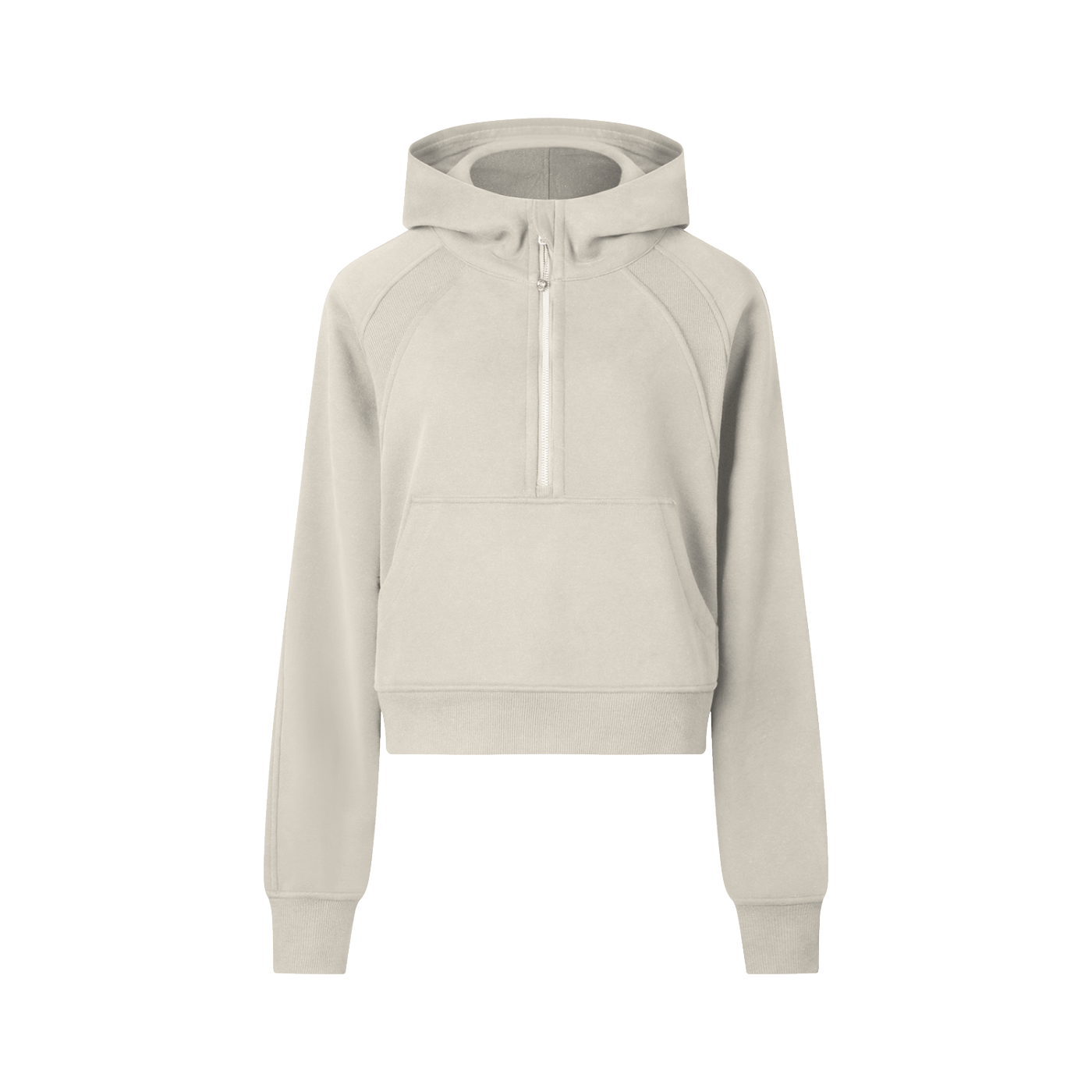 Wolvyn Women’s Cropped Half - Zip Hoodie - Wolvyn Apparel