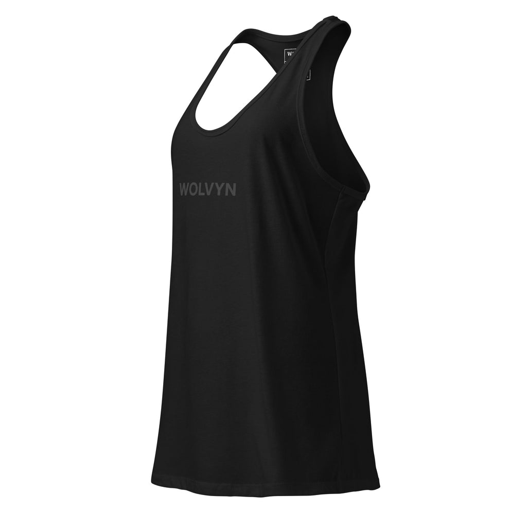 Wolvyn Women’s fitted racerback tank top - Wolvyn Apparel