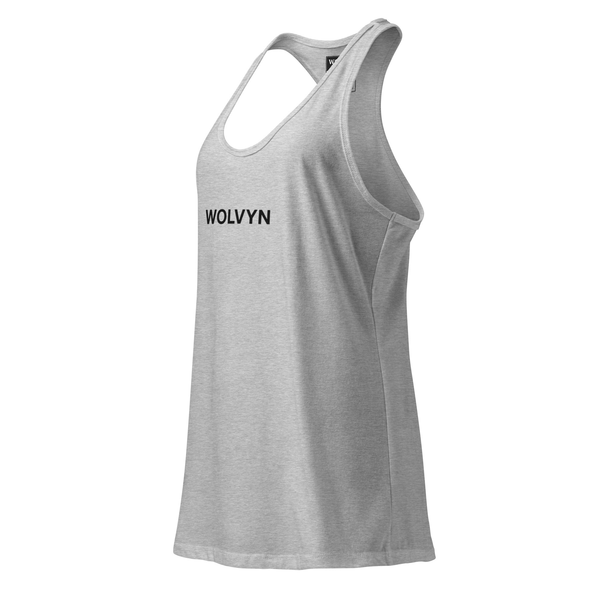Wolvyn Women’s fitted racerback tank top - Wolvyn Apparel