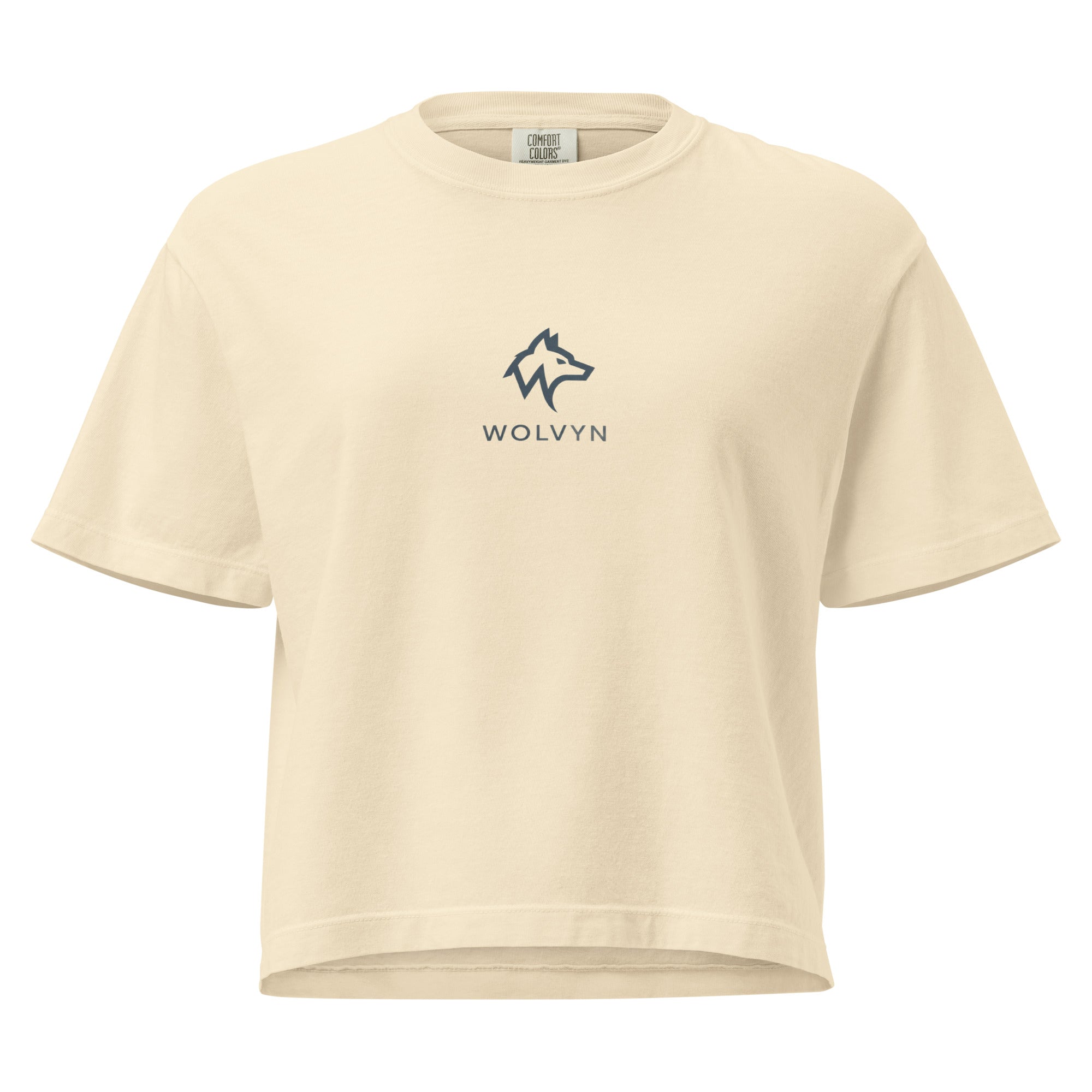 Wolvyn Women’s heavyweight boxy tee - Wolvyn Apparel