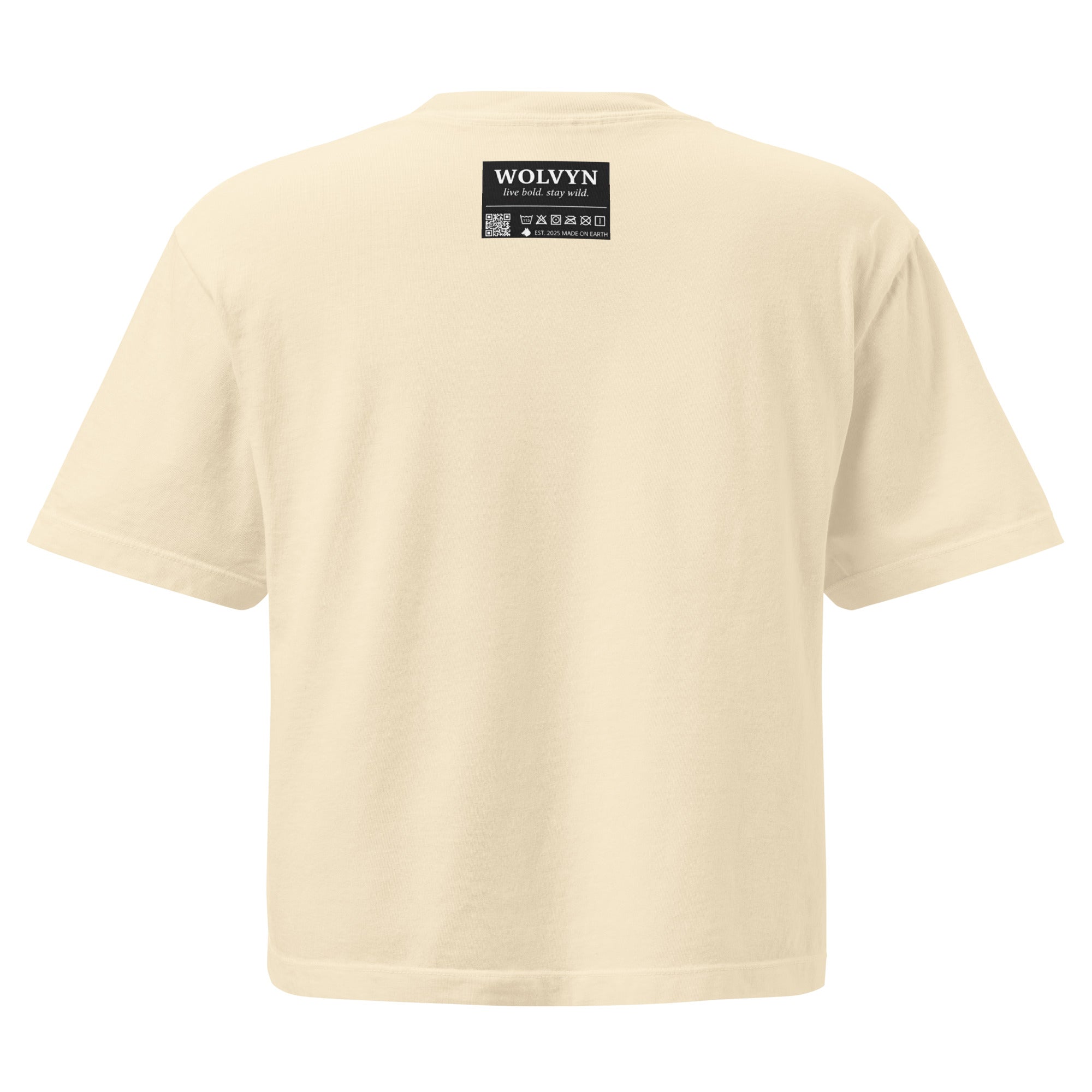 Wolvyn Women’s heavyweight boxy tee - Wolvyn Apparel