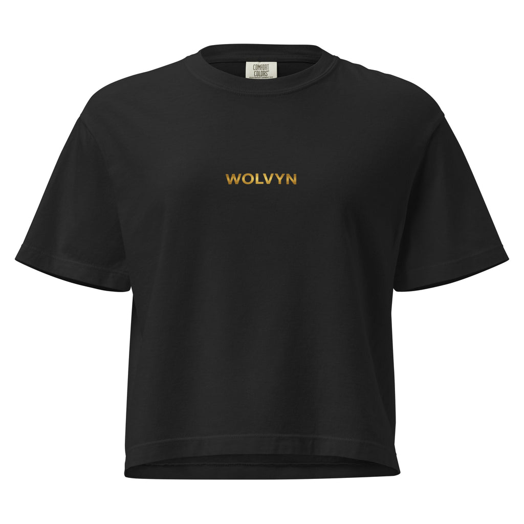 Wolvyn Women’s heavyweight boxy tee - Wolvyn Apparel