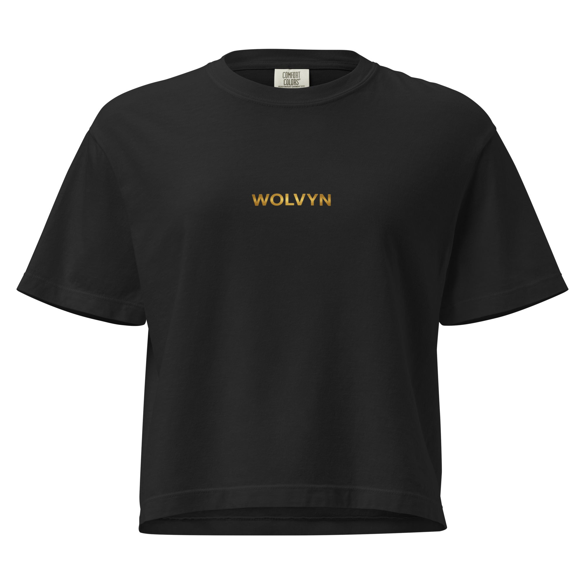 Wolvyn Women’s heavyweight boxy tee - Wolvyn Apparel