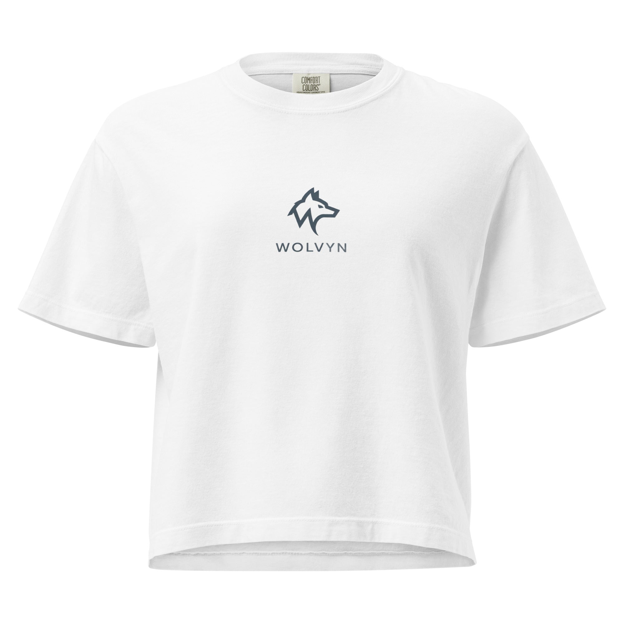Wolvyn Women’s heavyweight boxy tee - Wolvyn Apparel
