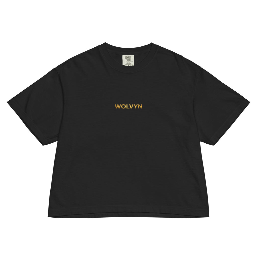 Wolvyn Women’s heavyweight boxy tee - Wolvyn Apparel