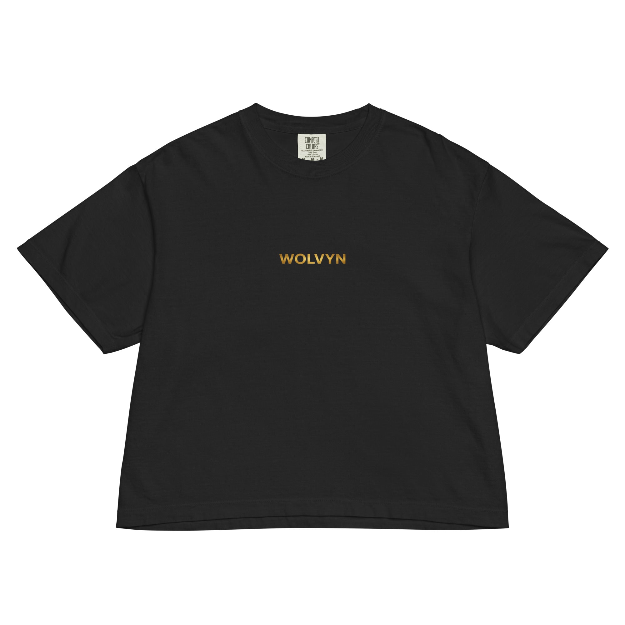 Wolvyn Women’s heavyweight boxy tee - Wolvyn Apparel
