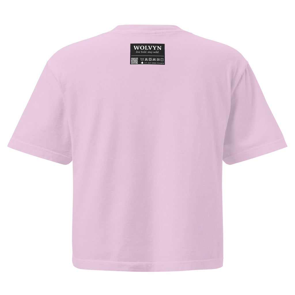 Wolvyn Women’s heavyweight boxy tee - Wolvyn Apparel