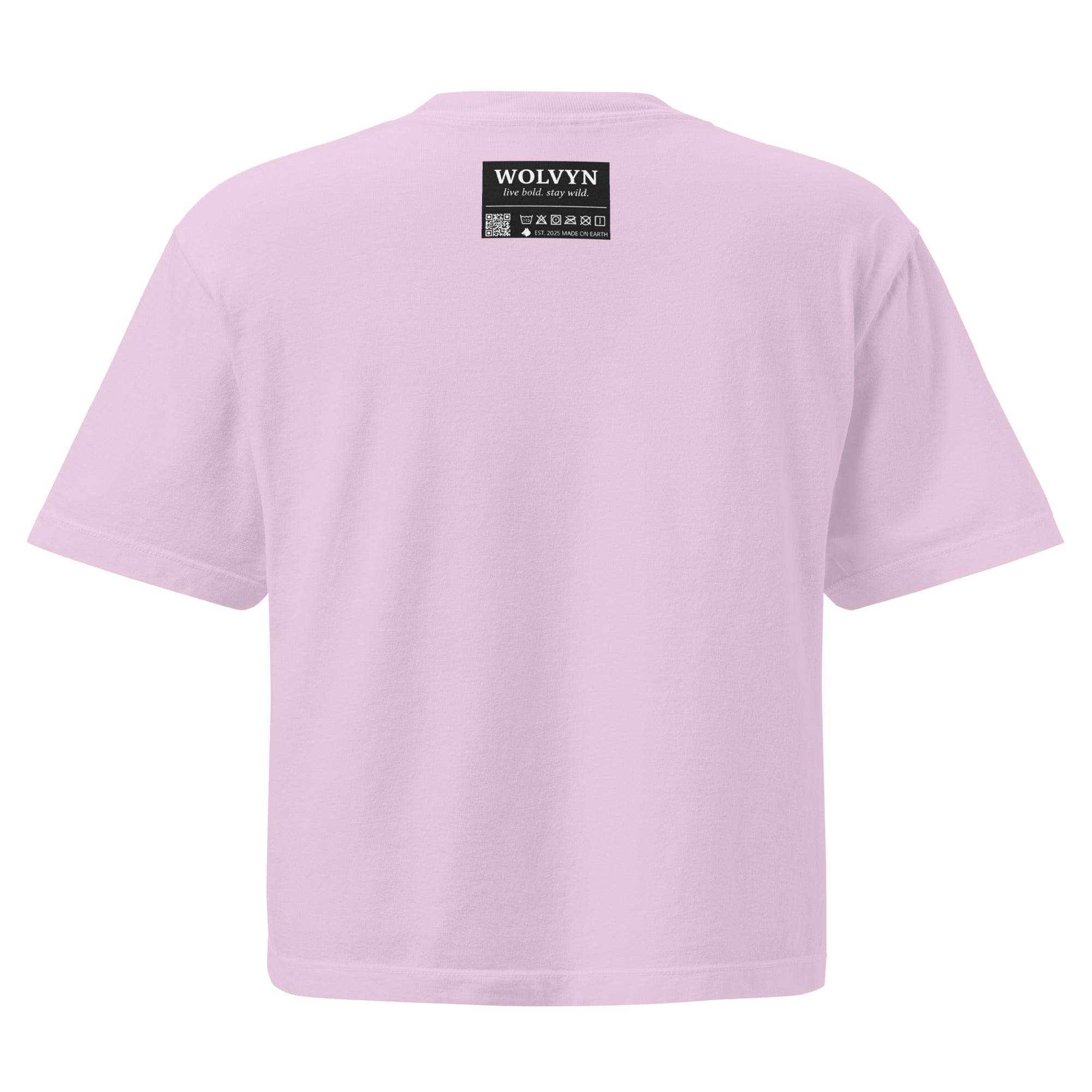 Wolvyn Women’s heavyweight boxy tee - Wolvyn Apparel