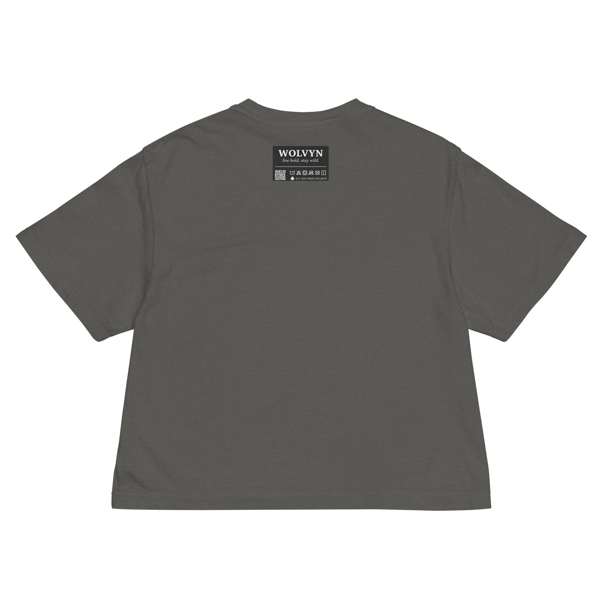 Wolvyn Women’s heavyweight boxy tee - Wolvyn Apparel