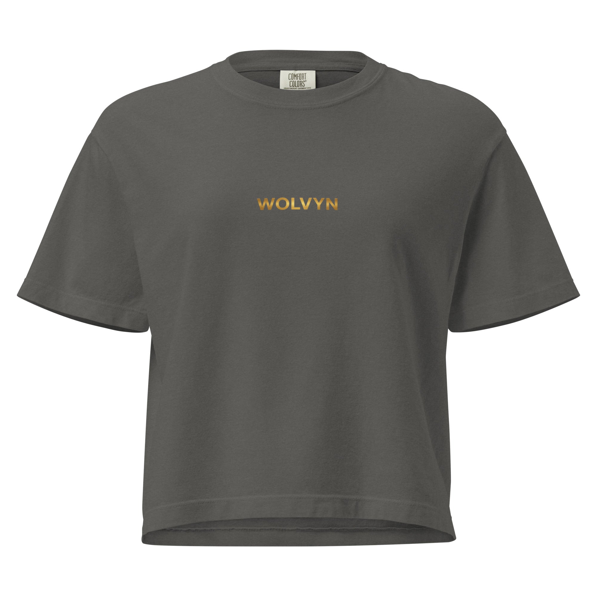 Wolvyn Women’s heavyweight boxy tee - Wolvyn Apparel