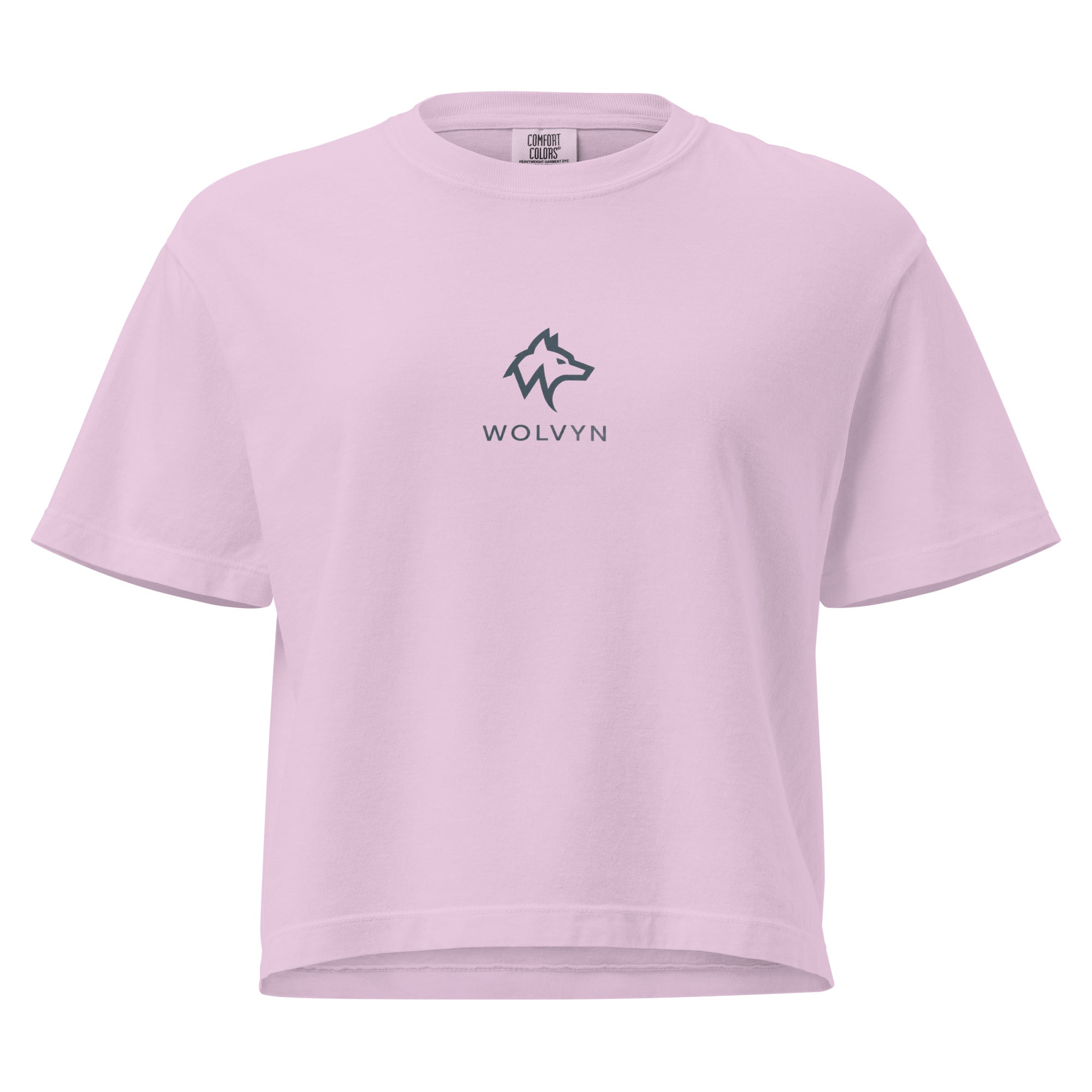 Wolvyn Women’s heavyweight boxy tee - Wolvyn Apparel