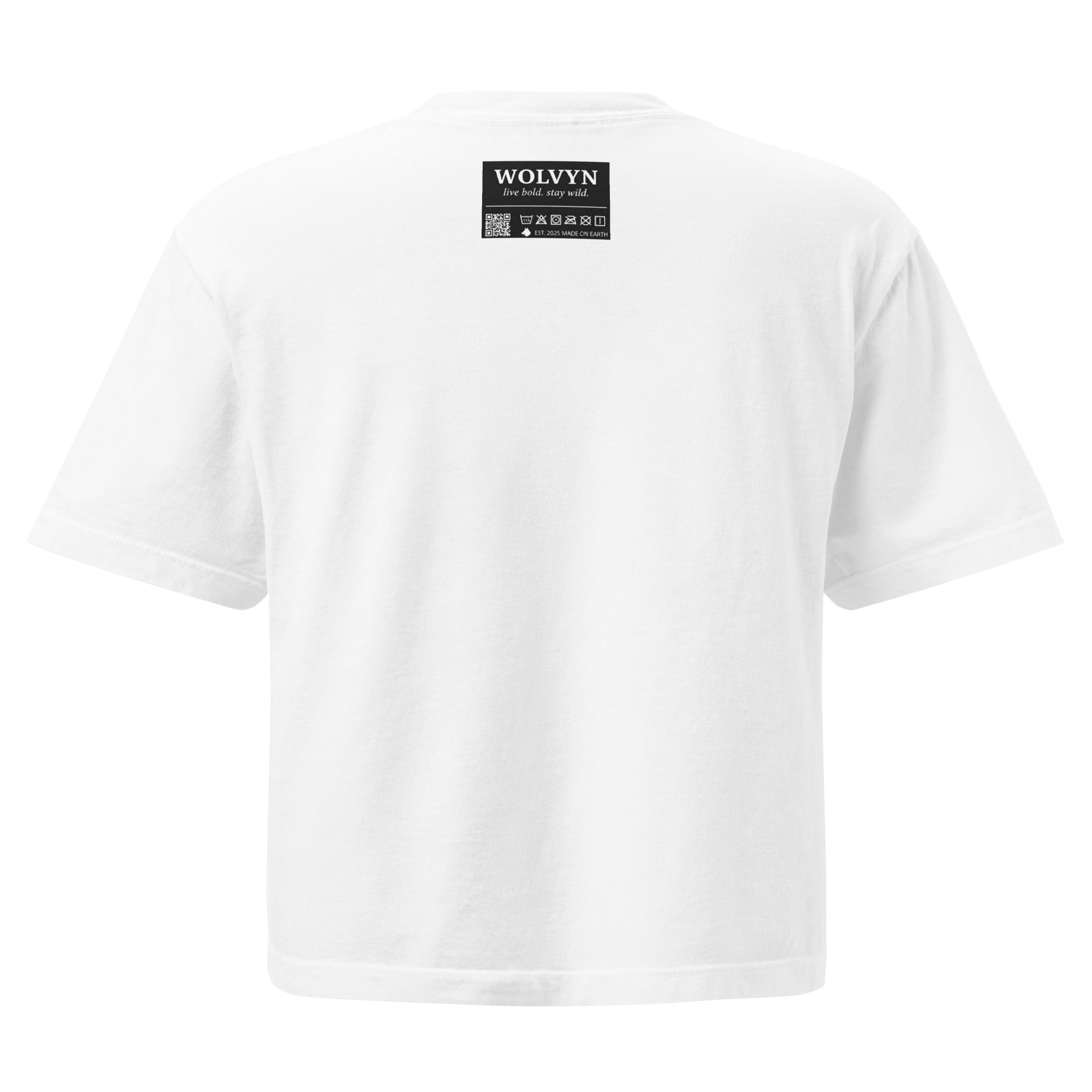 Wolvyn Women’s heavyweight boxy tee - Wolvyn Apparel