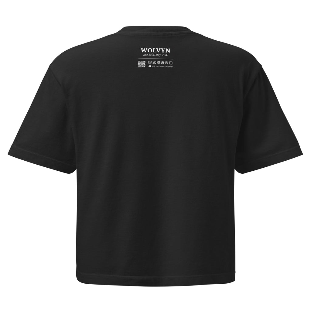 Wolvyn Women’s heavyweight boxy tee - Wolvyn Apparel