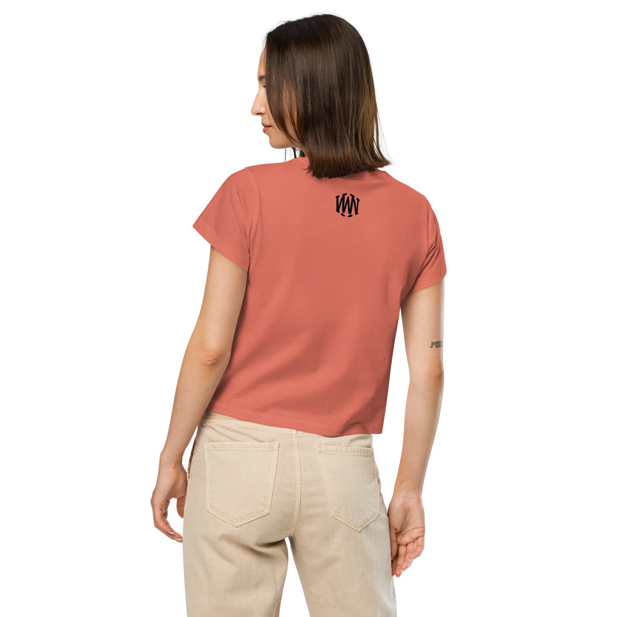 Wolvyn Women’s high - waisted t-shirt - Wolvyn Apparel