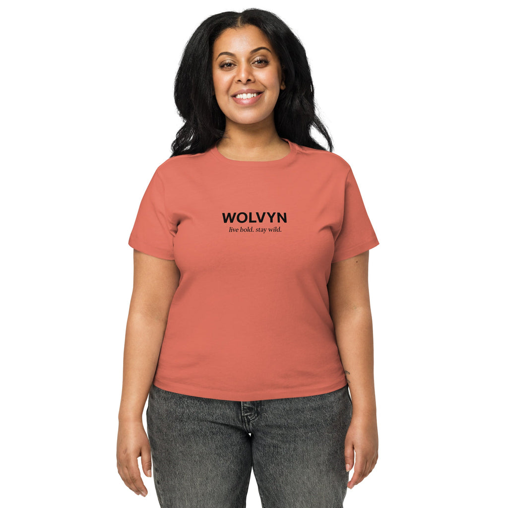Wolvyn Women’s high - waisted t-shirt - Wolvyn Apparel