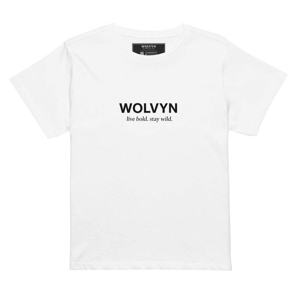 Wolvyn Women’s high - waisted t-shirt - Wolvyn Apparel
