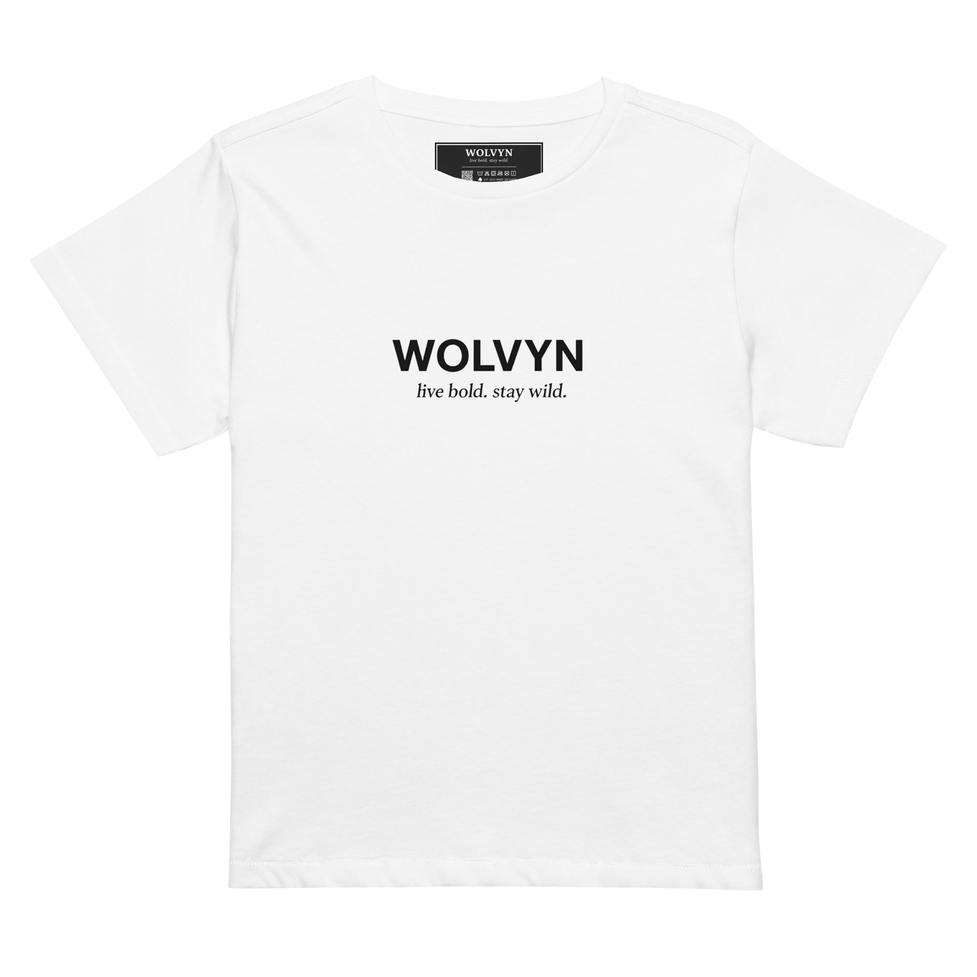 Wolvyn Women’s high - waisted t-shirt - Wolvyn Apparel