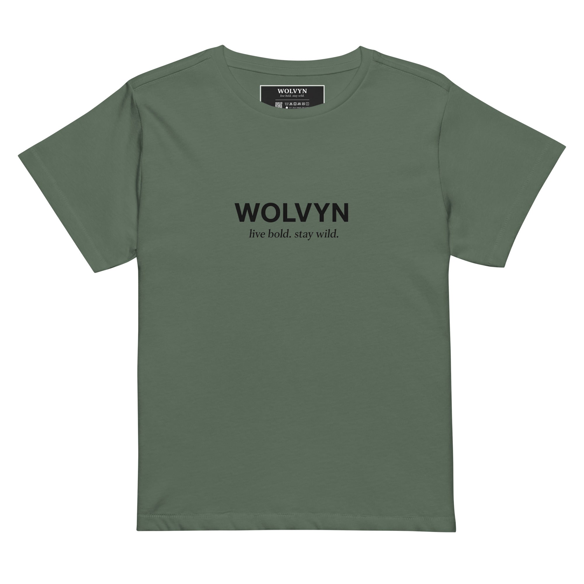 Wolvyn Women’s high - waisted t-shirt - Wolvyn Apparel
