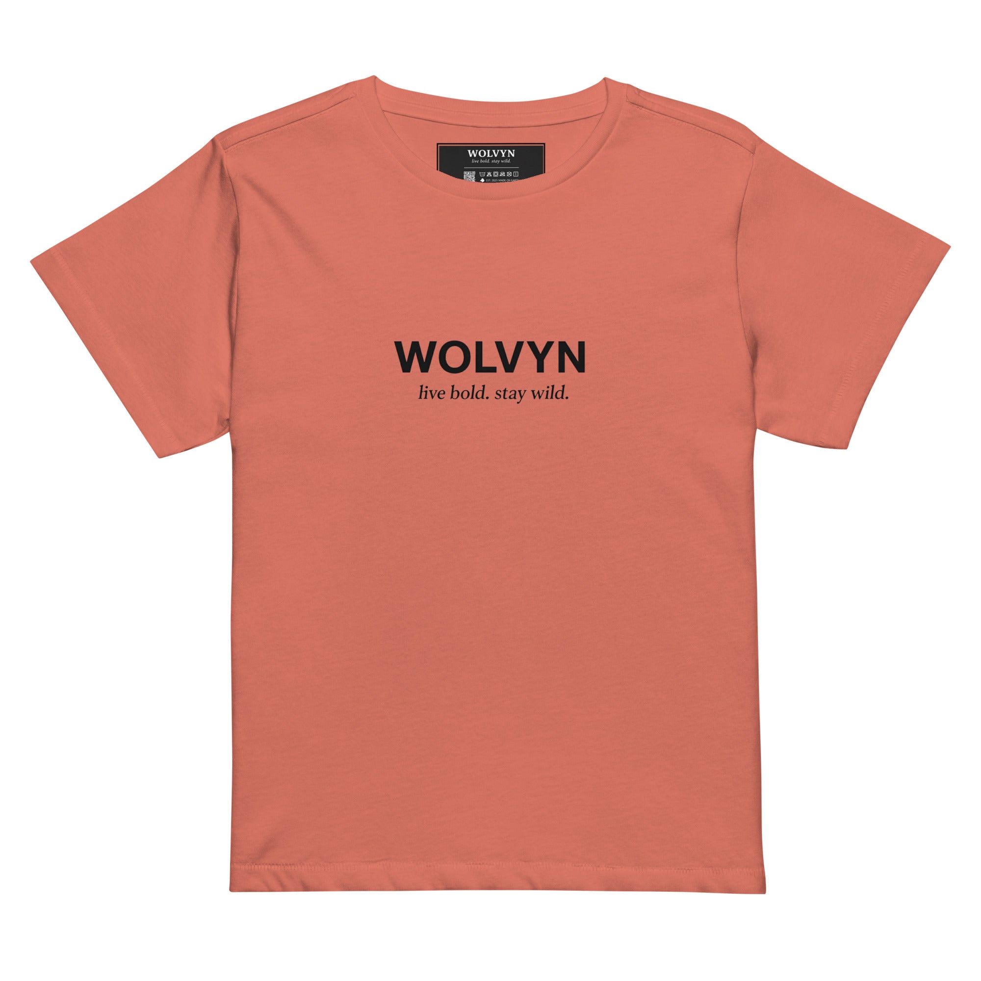 Wolvyn Women’s high - waisted t-shirt - Wolvyn Apparel
