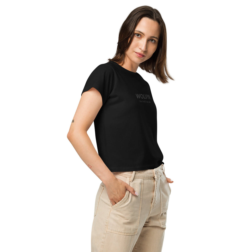 Wolvyn Women’s high - waisted t-shirt - Wolvyn Apparel