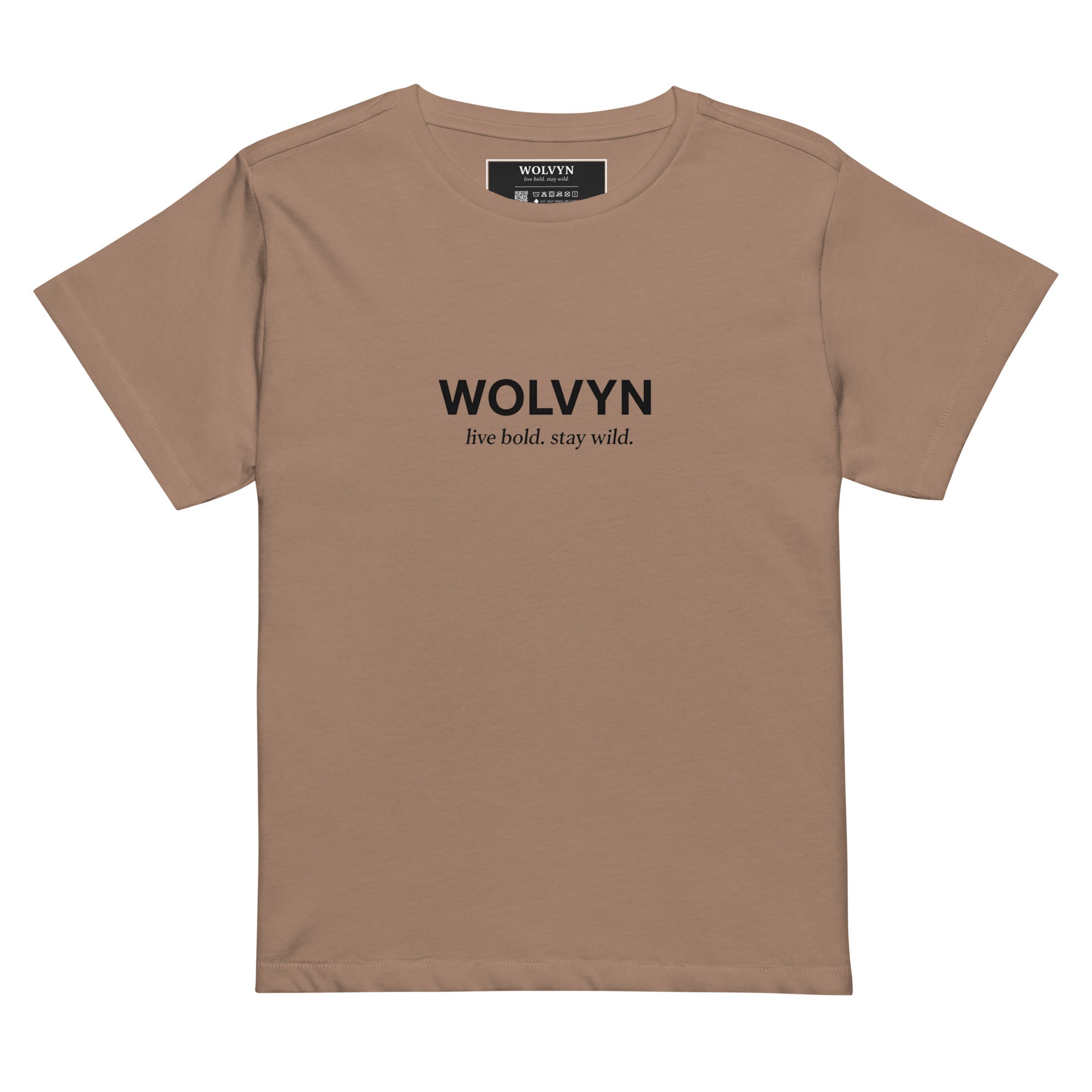 Wolvyn Women’s high - waisted t-shirt - Wolvyn Apparel