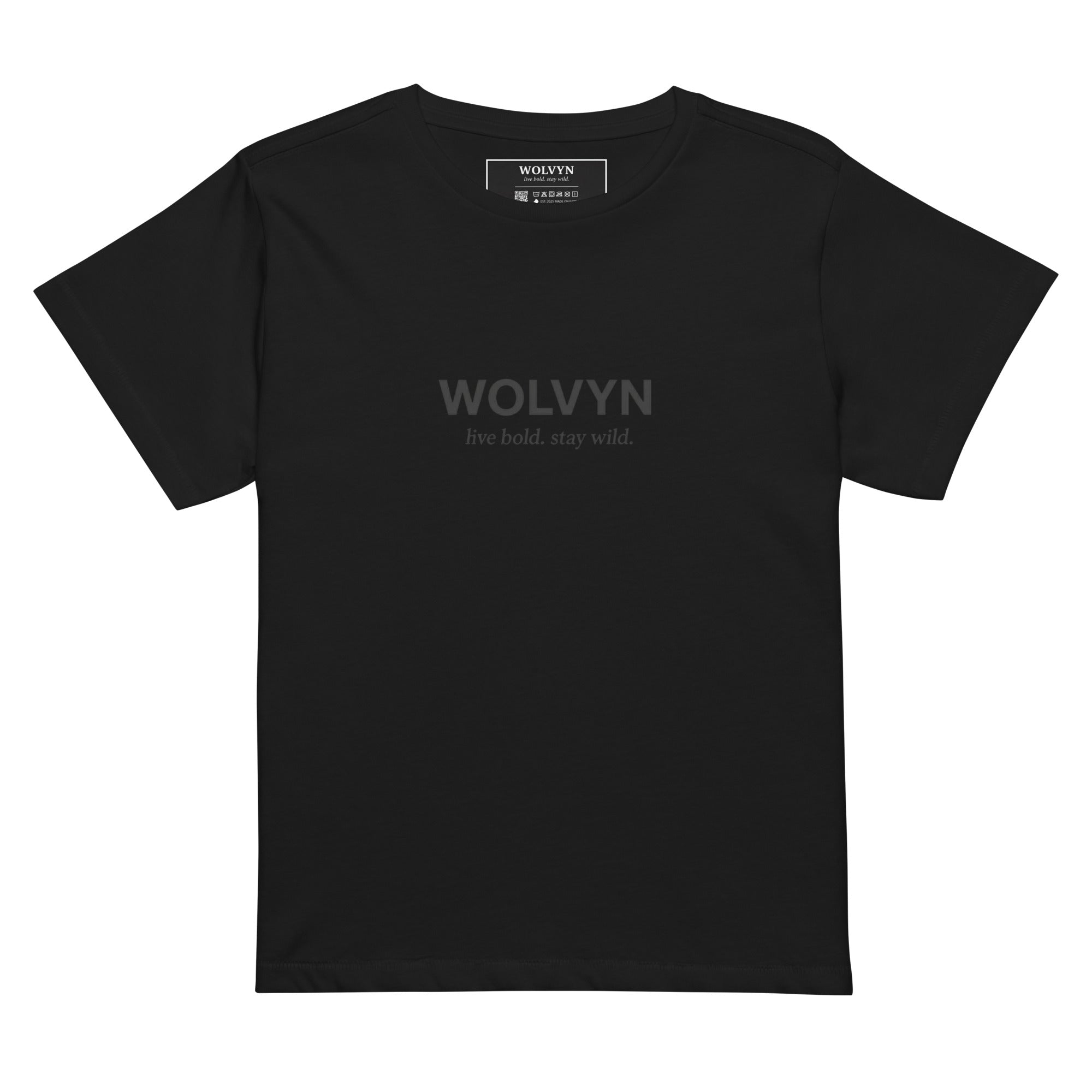 Wolvyn Women’s high - waisted t-shirt - Wolvyn Apparel