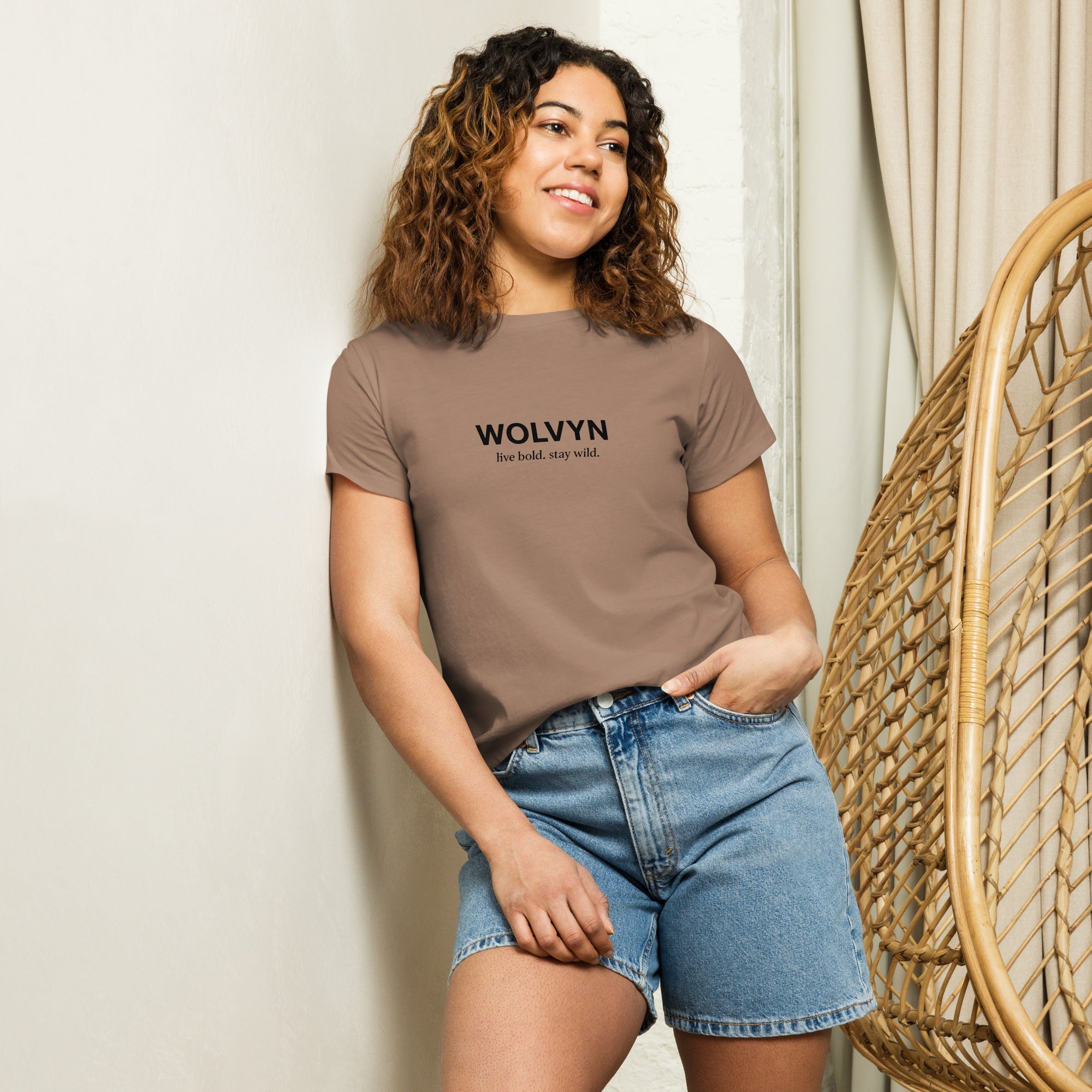 Wolvyn Women’s high - waisted t-shirt - Wolvyn Apparel