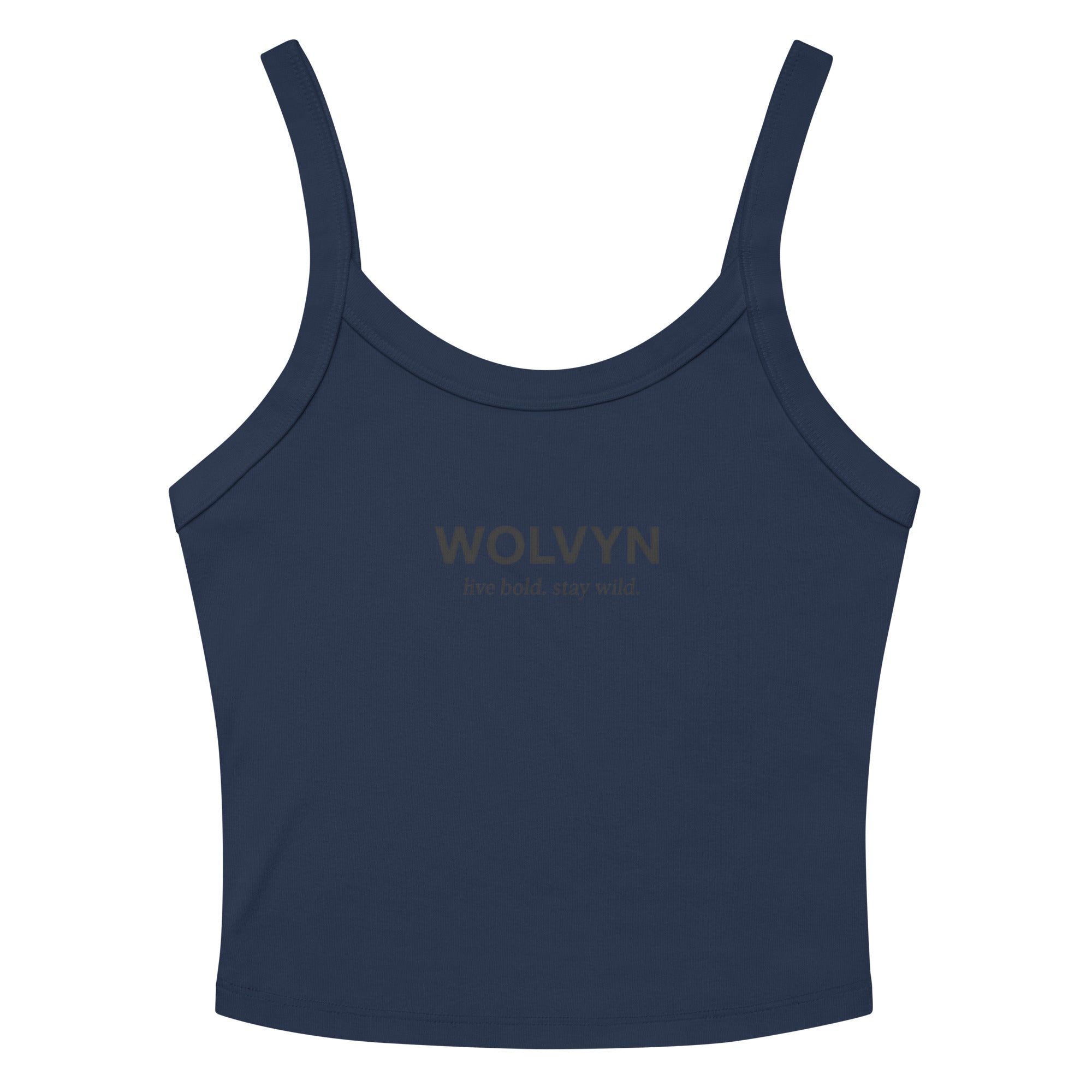 Wolvyn Women’s micro - rib tank top - Wolvyn Apparel