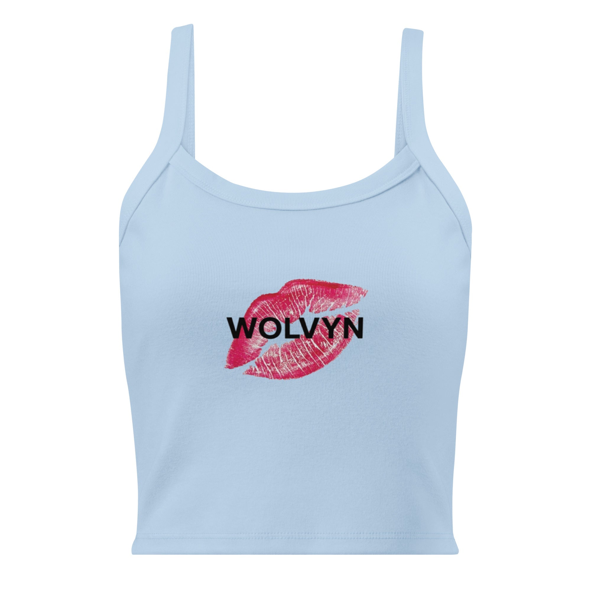 Wolvyn Women’s micro - rib tank top - Wolvyn Apparel