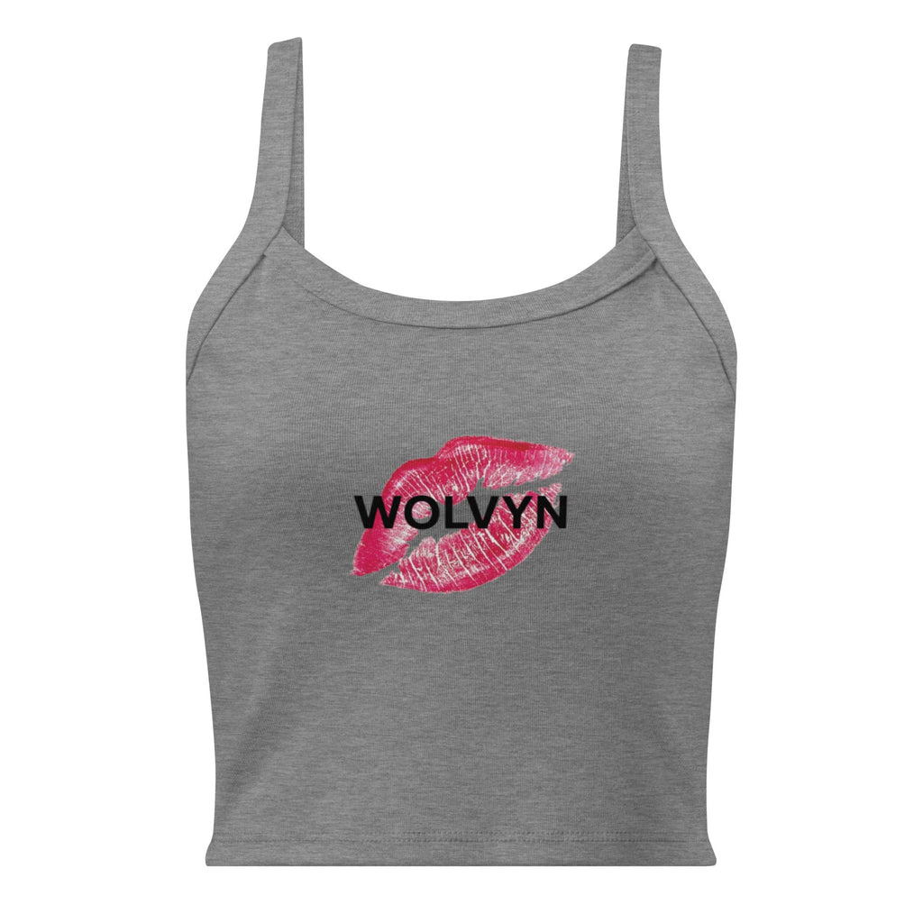 Wolvyn Women’s micro - rib tank top - Wolvyn Apparel