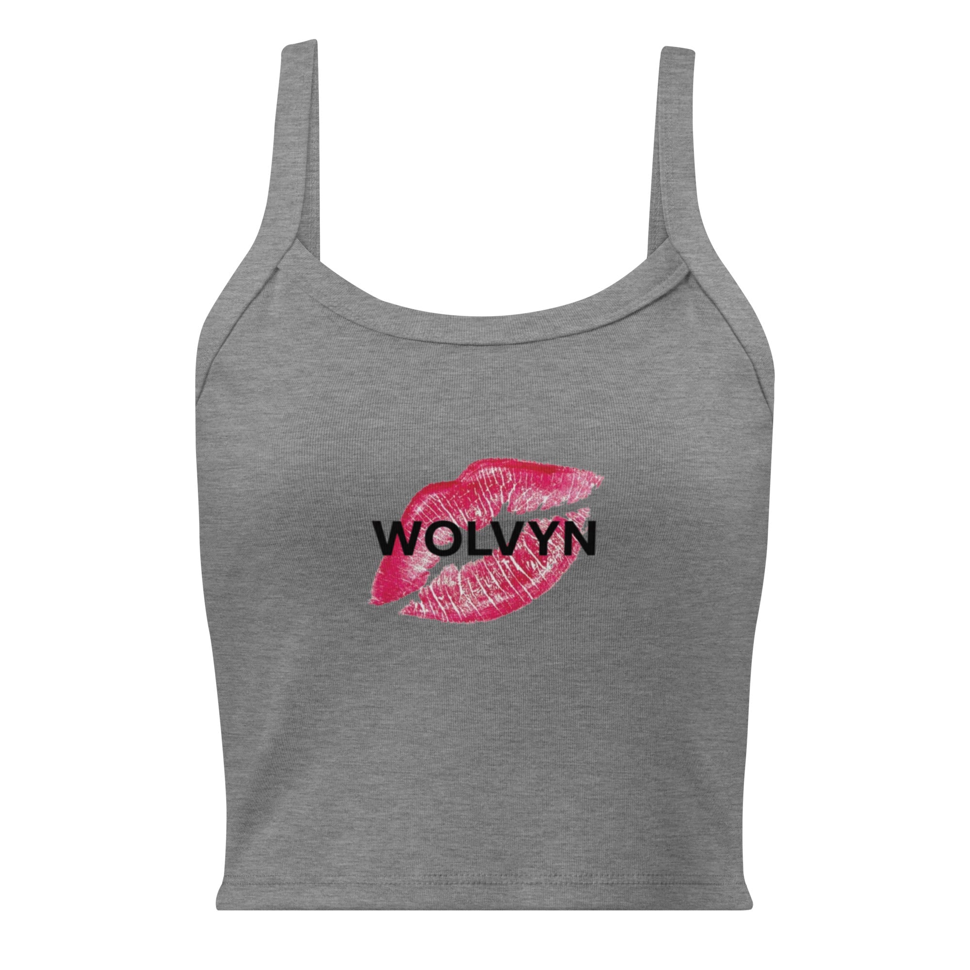 Wolvyn Women’s micro - rib tank top - Wolvyn Apparel