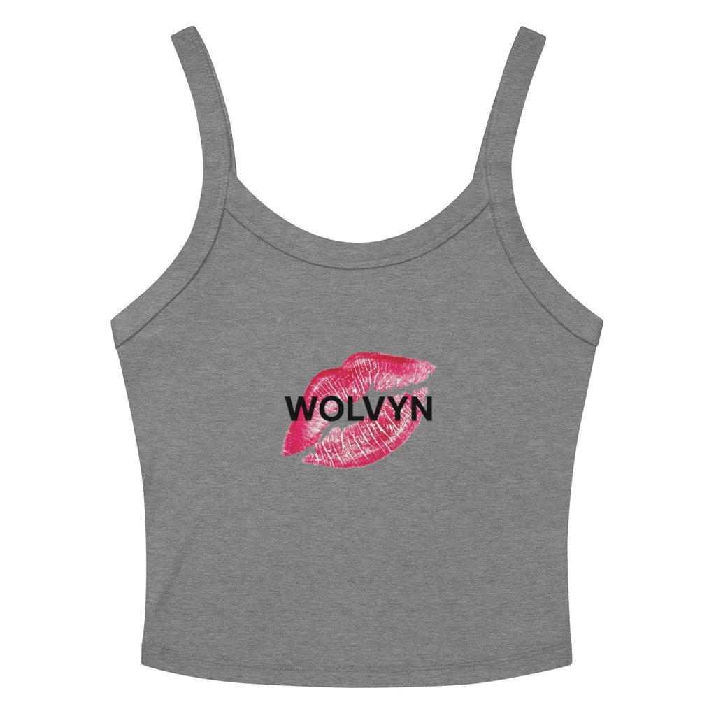 Wolvyn Women’s micro - rib tank top - Wolvyn Apparel