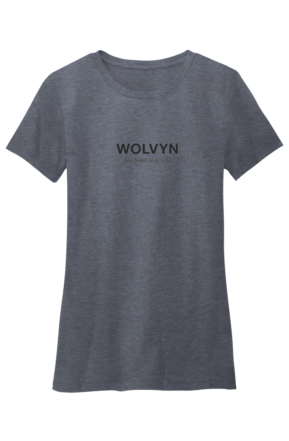 Wolvyn Womens Tri Blend Tee - Wolvyn Apparel