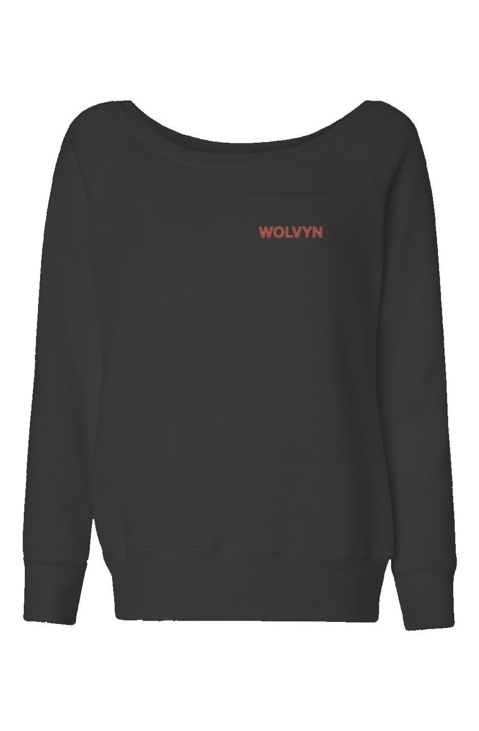 Wolvyn Womens Wide Neck Sweatshirt - Wolvyn Apparel